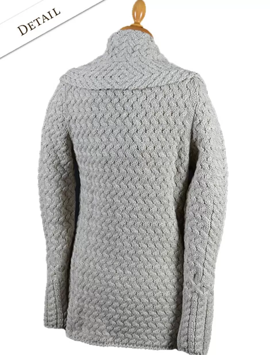 waterfall_cable_cardigan_6.webp Cardigans, Jackets & Coatigans<Glenaran Waterfall Cable Cardigan