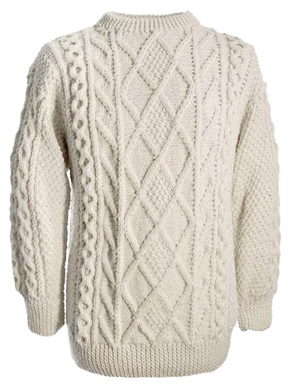 white_clan_sweater_3.webp Clan Sweaters<Glenaran White Clan Sweater