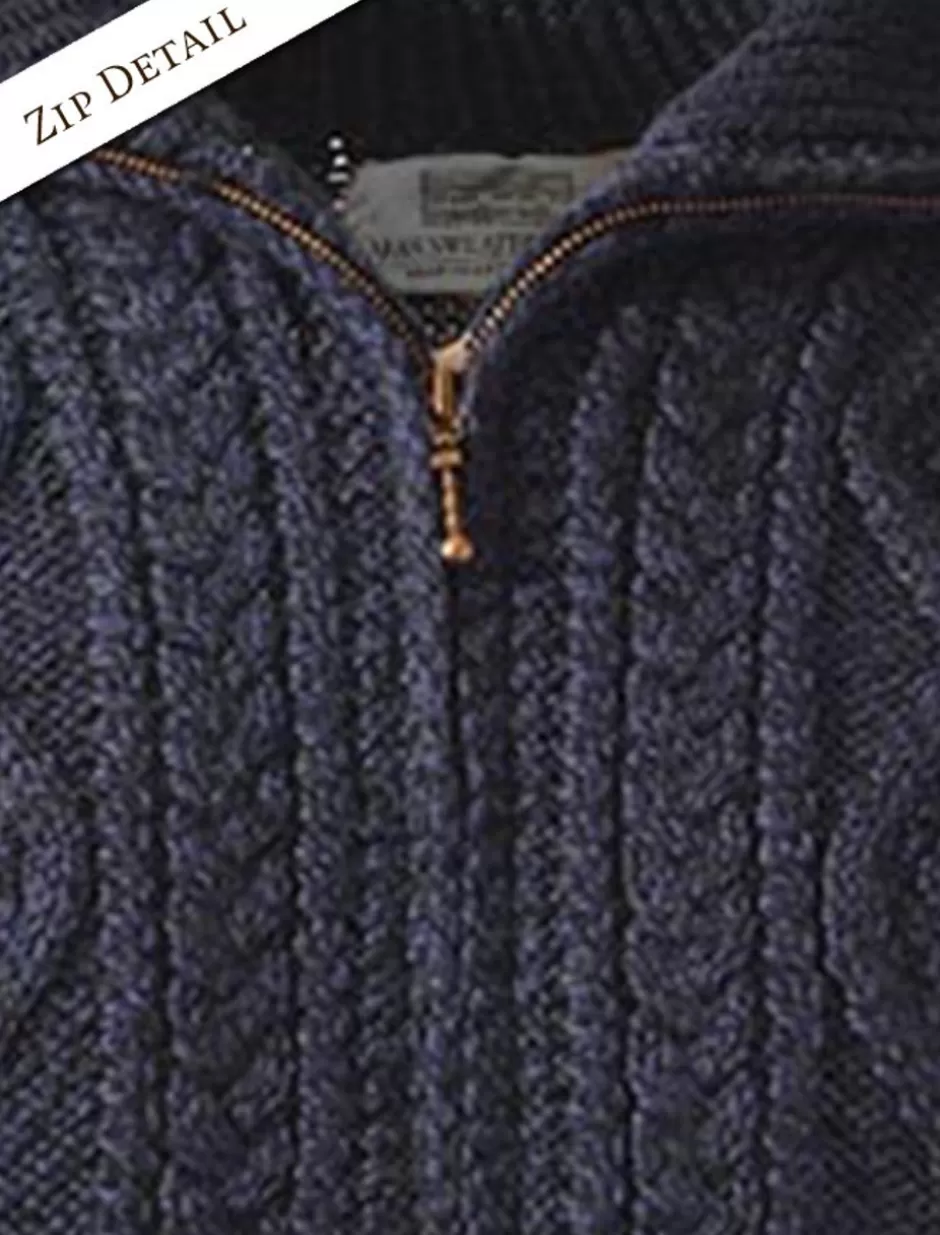 windproof_aran_style_bodywarmer_6.webp Cardigans, Jackets & Coats<Glenaran Windproof Aran Style Bodywarmer