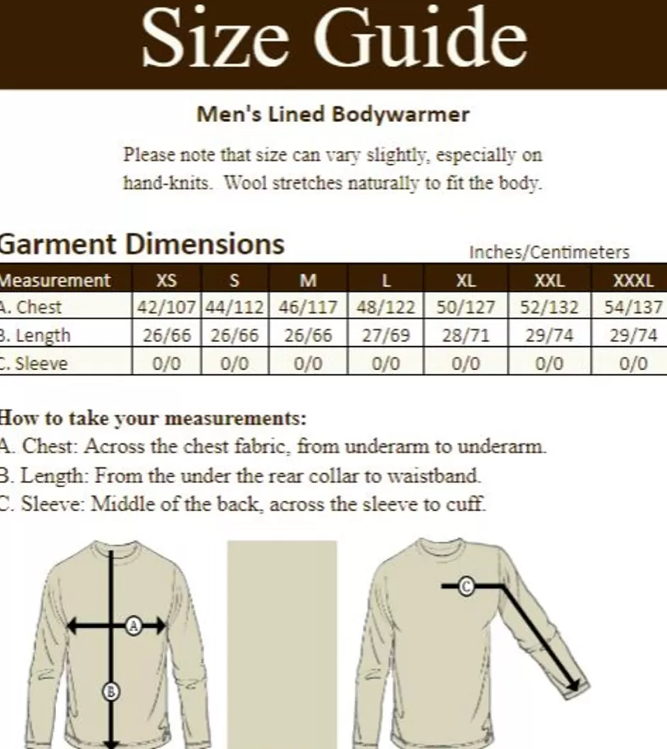 windproof_aran_style_bodywarmer_9.webp Cardigans, Jackets & Coats<Glenaran Windproof Aran Style Bodywarmer