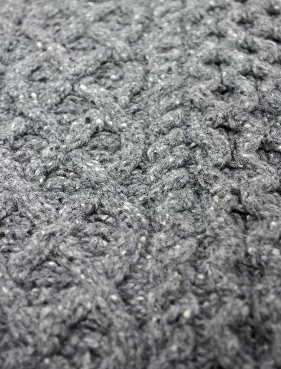 wool_cashmere_aran_throw_5.webp Knitted Wool Throws<Glenaran Wool Cashmere Aran Throw